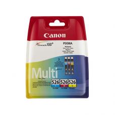 Canon CLI-526 CMY Mürekkep Kartuş  3 lü Set