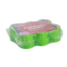 Kraf Motex Fiyat Etiketi 12 x 21 mm Fosforlu Yeşil 12 Adet