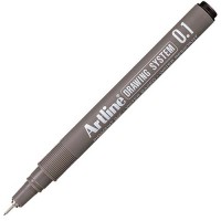 Artline 231 Teknik Çizim Kalemi 0.1 mm Siyah 12 Adet